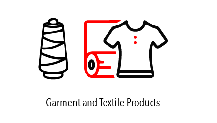 Garment and textile products